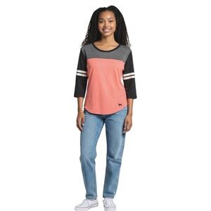 Victoria’s Secret PINK Women’s Size M Multi-Color 3/4 Sleeve T-Shirt